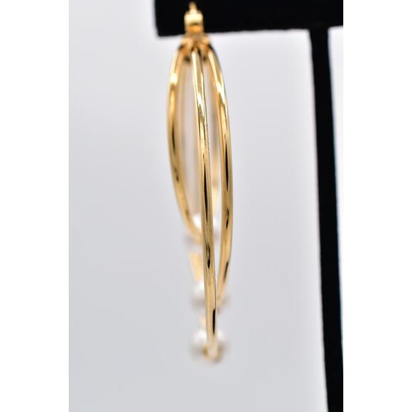 Simone I. Smith Lady of Serenity Hoop Earrings Oprah's Favorite Things 2024 Bin1 - Picture 6 of 12